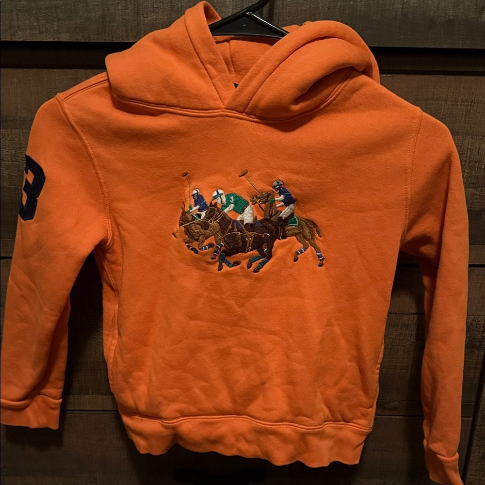 Polo by Ralph Lauren Kids Orange Hoodie
